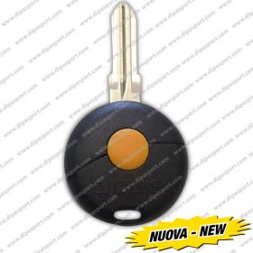 Cover Plastica Chiave Smart Tasto Giallo