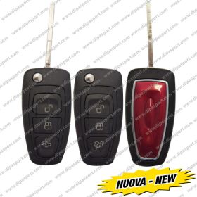 Cover Per Chiave Ford Focus Fiesta Rossa
