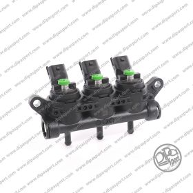 Rail 3 Iniettori Gas Girs12 Tipo S Verde