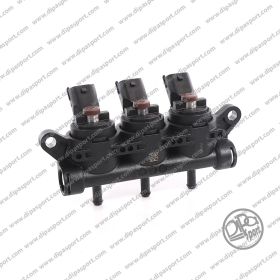 Rail 3 Iniettori Girs12 Tipo XXS Marrone