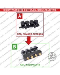 INJBRAG001N Rail Gas Equivalenti Romano Autogas