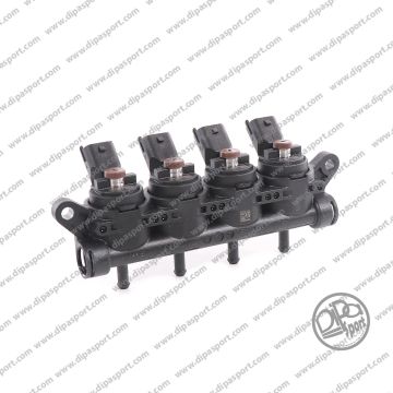 Rail 4 Iniettori Girs12 Tipo XXS Marrone