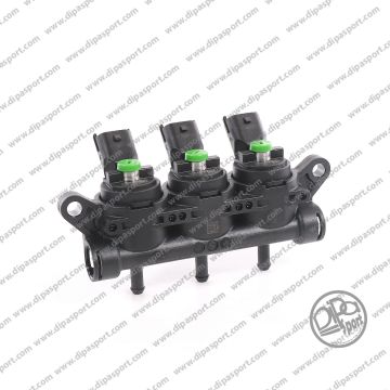 Rail 3 Iniettori Gas Girs12 Tipo S Verde