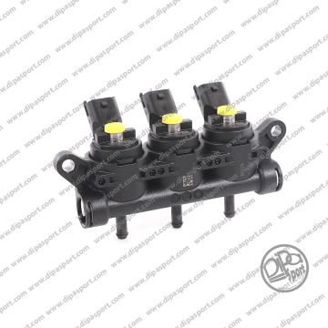 Rail 3 Iniettori Girs12 Tipo XS Giallo