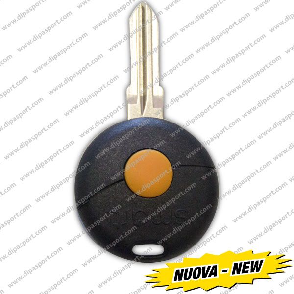 Cover Plastica Chiave Smart Tasto Giallo