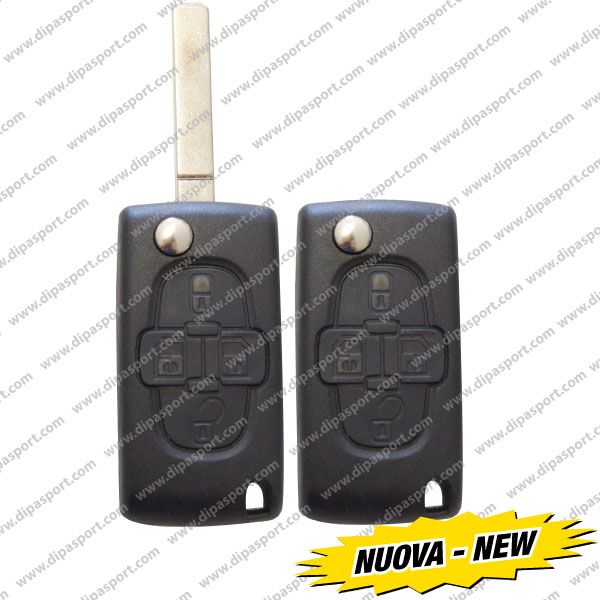 Cover Per Chiave Citroen Peugeot 3 Tasti