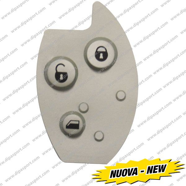 Gommino Per Chiave Citroen 3 Tasti