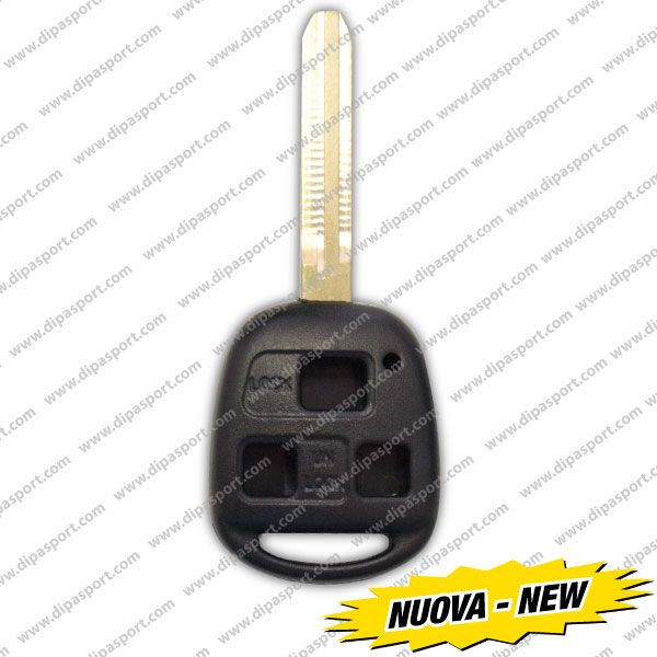 Cubierta de llave para Toyota Avensis II 3 Botones