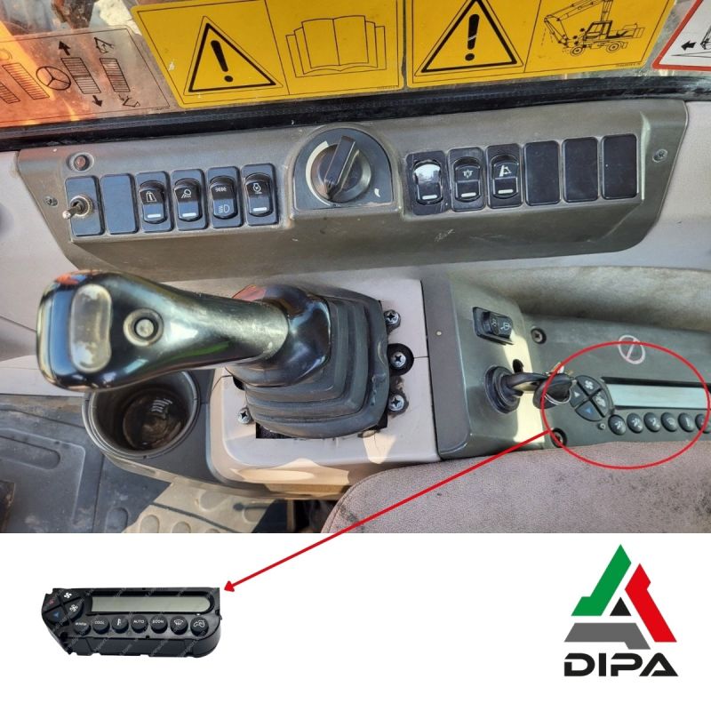 Unità Di Comando Climatizzatore Escavatore Fiat Kobelco 169 WT