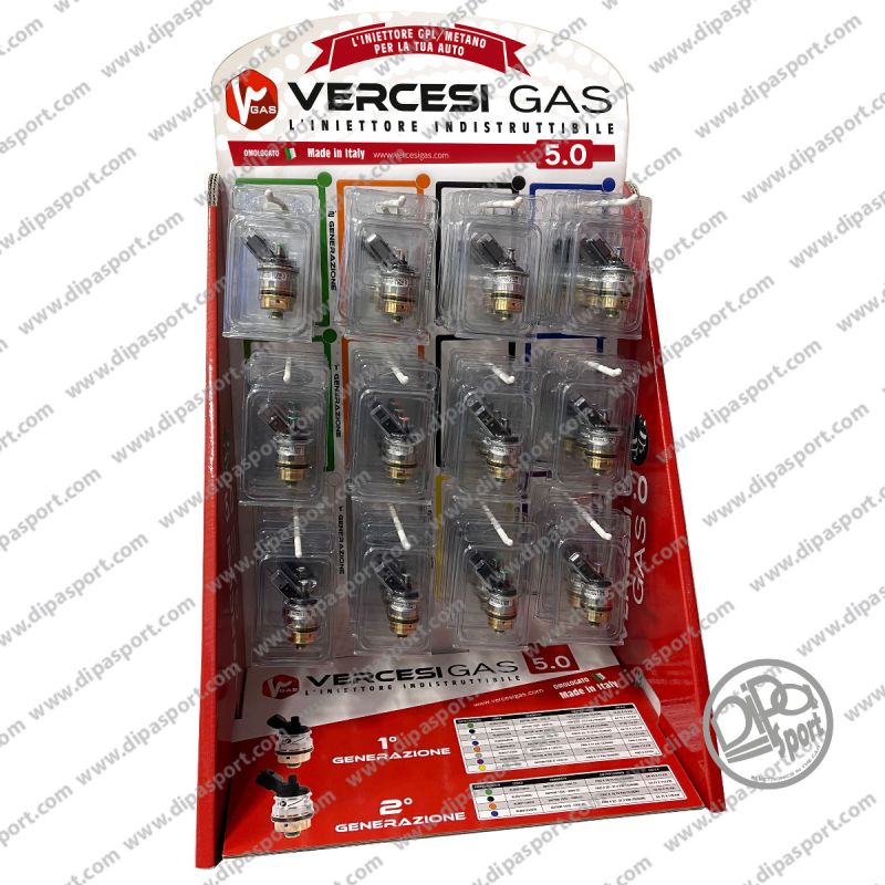 Espositore Per 48 Iniettori Vercesi Gas