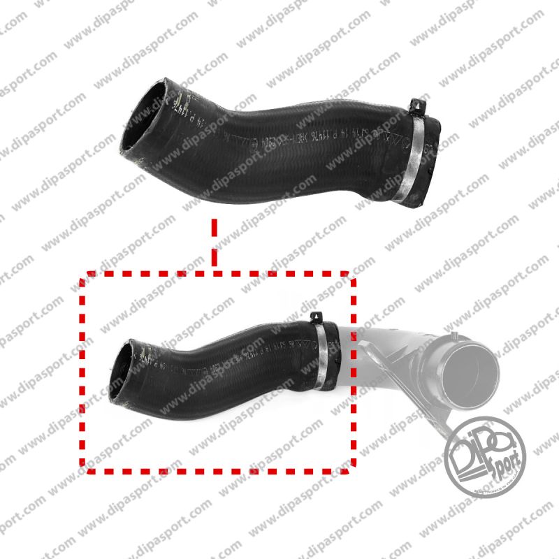 Manicotto Intercooler Dx Fiat Psa 2.2 d