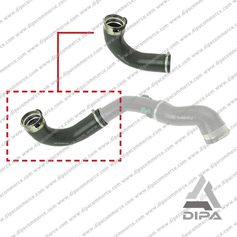 Tubo Intercooler Movano Master Nv400 2.3