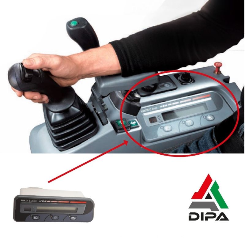 Quadro Strumenti Escavatore Kubota Serie KX