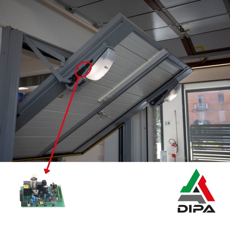 Sistema Di Motorizzazione Nice TN2030L Per Automazione Di Portoni Basculanti 