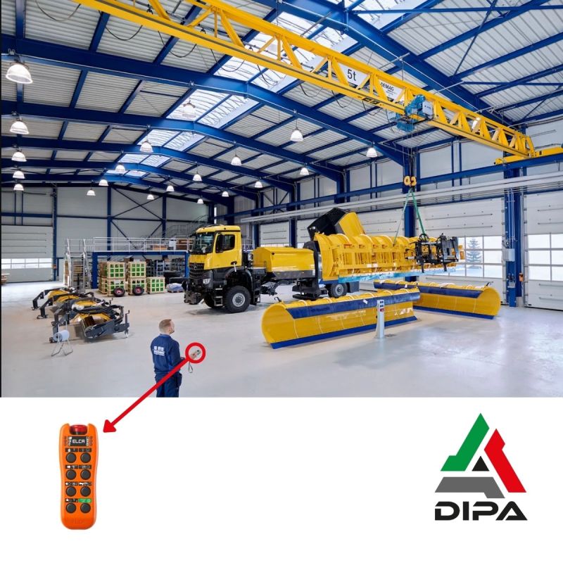 Radiocomando Pulsantiera Elca AT E1-MIA Gru A Ponte
