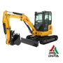 Leva Comando Pala Meccanica Caterpillar 303.5C