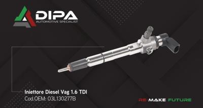 Iniettore diesel VAG per motori 1.6 TDI