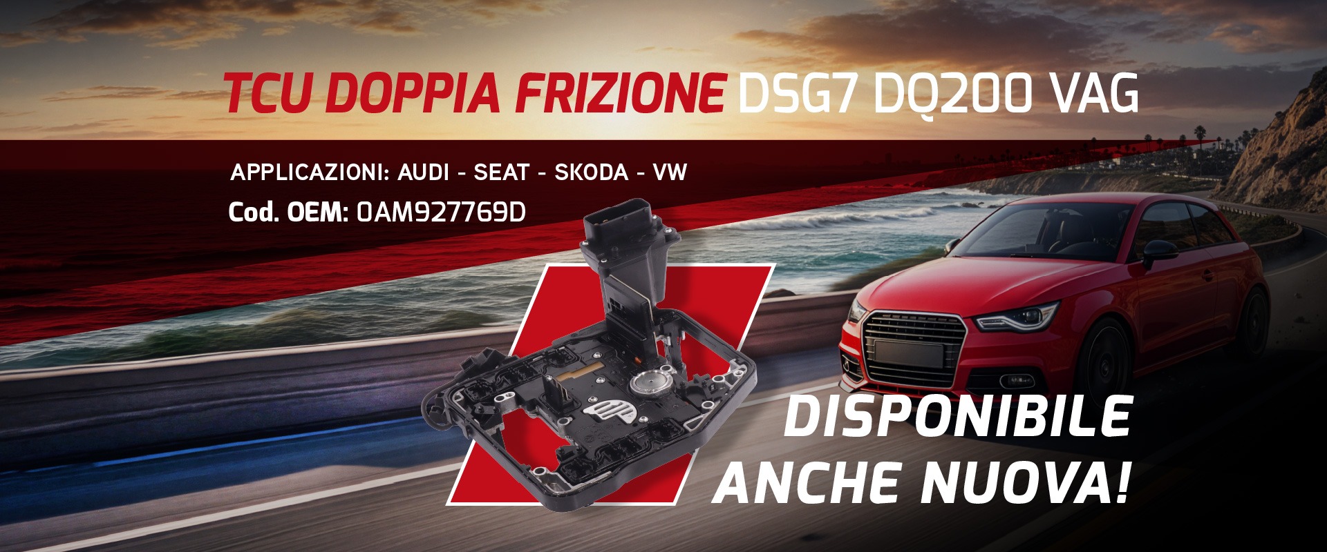 REVISIONE Tcu Doppia Frizione-Dsg7 Dq200 0AM927769D 00401065C0 00401065C5
